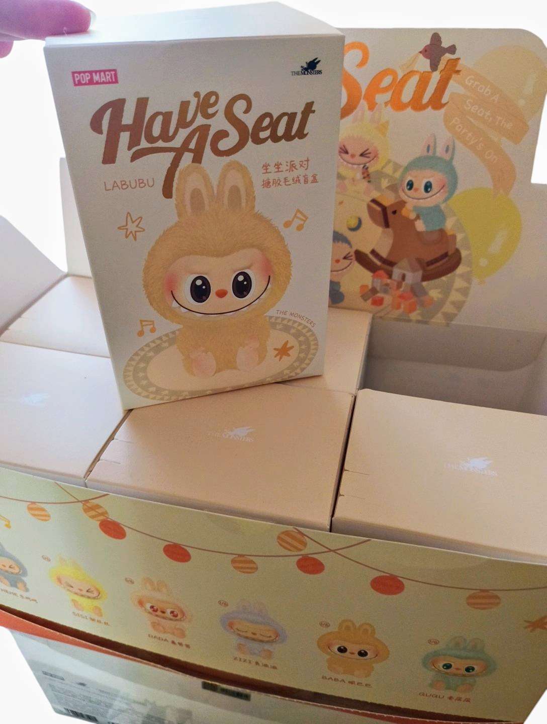 Have a Seat Labubu Plush Pendant